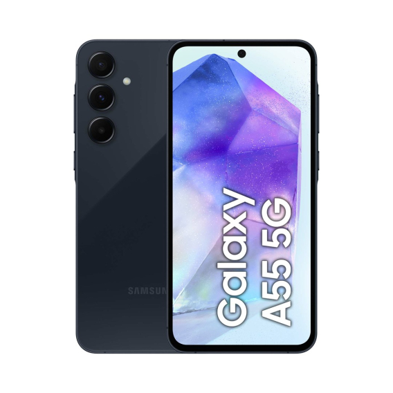 Obrázok pre Samsung Galaxy A55 5G 16,8 cm (6.6") Hybridní Dual SIM Android 14 USB typu C 8 GB 128 GB 5000 mAh Námořnická modrá