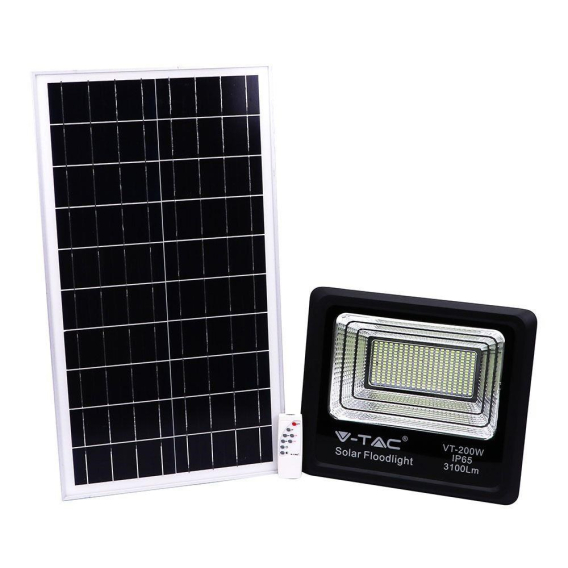 Obrázok pre V-TAC 40W IP65 Solar LED VT-200W 4000K 3100lm