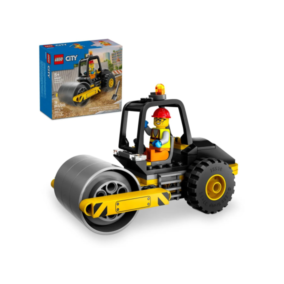 Obrázok pre LEGO CITY 60401 STAVEBNÍ PARNÍ VÁLEC