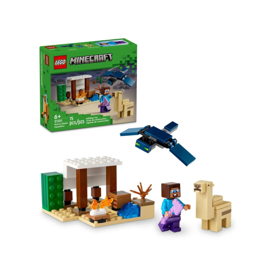 Obrázok pre LEGO MINECRAFT 21251 STEVOVA EXPEDICE DO POUŠTĚ