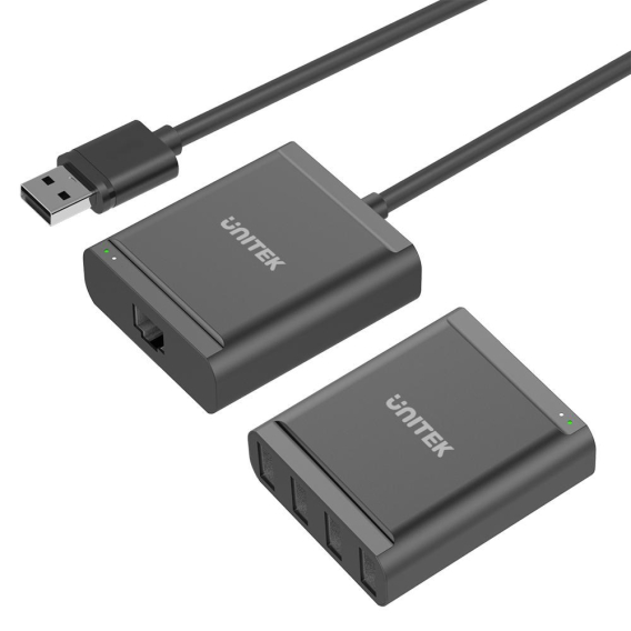 Obrázok pre UNITEK Y-2516 rozbočovač rozhraní USB 2.0 480 Mbit/s Černá