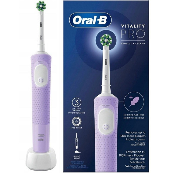 Obrázok pre Elektrický zubní kartáček Braun Oral-B Vitality Pro D103 Lilac