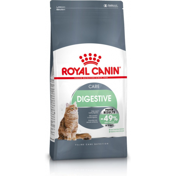 Obrázok pre Royal Canin Digestive Care suché krmivo pro kočky jedinec Na ryby, Drůbež, Rýže, Zeleninová 4 kg
