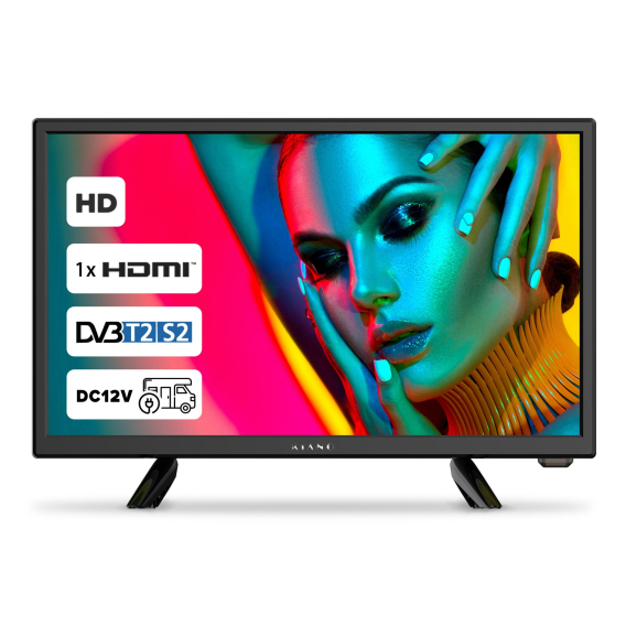 Obrázok pre TV Kiano Slim 19" HD Ready, D-LED, DVB-T2