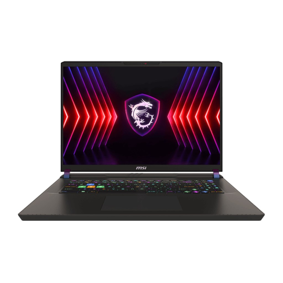 Obrázok pre MSI Vector 17 HX A14V Intel® Core™ i9 i9-14900HX Laptop 43,2 cm (17") Quad HD+ 32 GB DDR5-SDRAM 1 TB SSD NVIDIA GeForce RTX 4080 Wi-Fi 7 (802.11be) Windows 11 Home Šedá