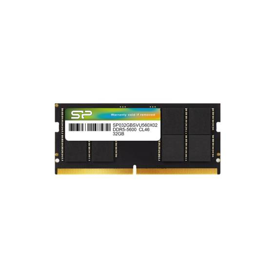 Obrázok pre Silicon Power SP032GBSVU560F02 paměťový modul 32 GB 1 x 32 GB DDR5 SODIMM 5600 MHz ECC