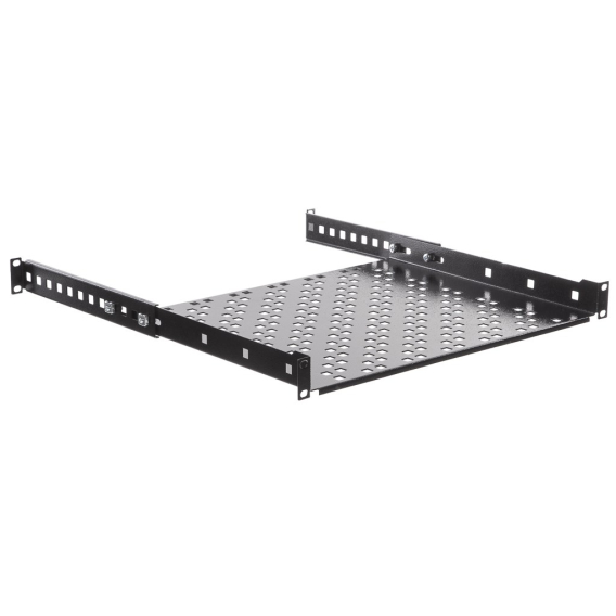 Obrázok pre Netrack Equipment Shelf 19'', 1U/350mm, Brackets, Black