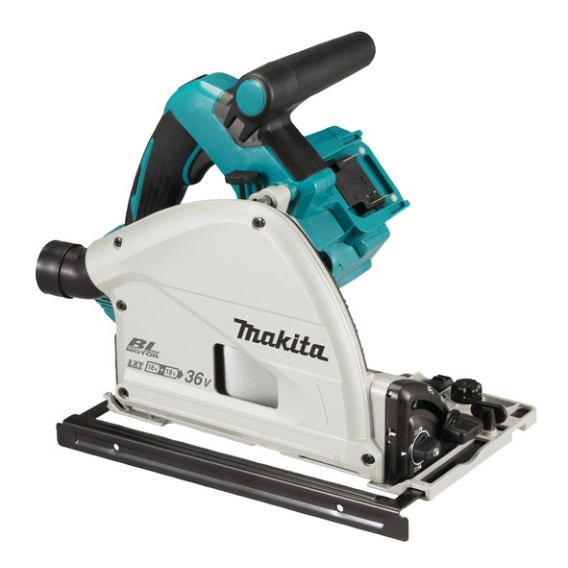 Obrázok pre Makita DSP600ZJ přenosná kotoučová pila 16,5 cm Černá, Modrá 6300 ot/min