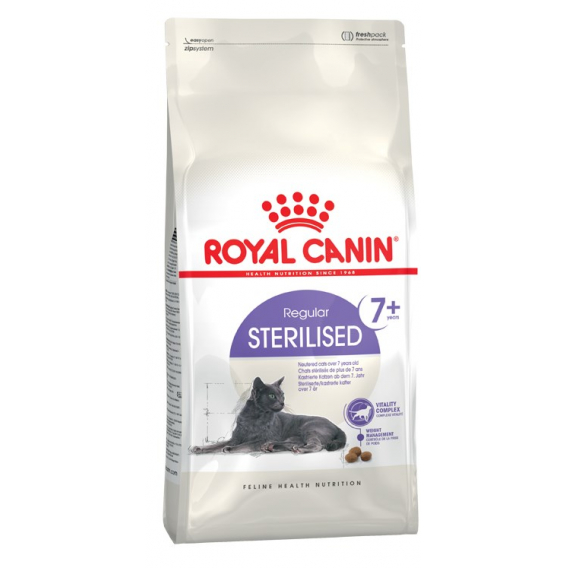 Obrázok pre Royal Canin Sterilised 7+ Adult Drůbež suché krmivo pro kočky 1,5 kg