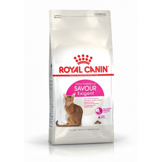 Obrázok pre Royal Canin Savour Exigent suché krmivo pro kočky kukuřice, drůbež, rýže, zelenina 0,4kg