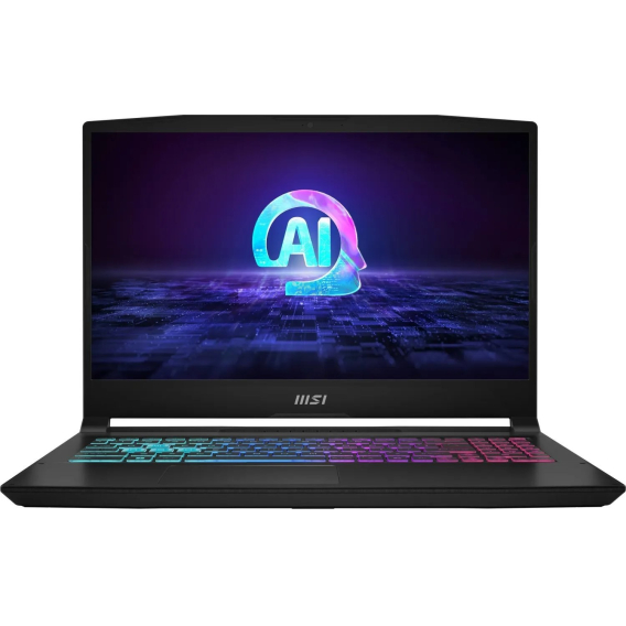 Obrázok pre MSI Katana A15 AI B8VF-487XPL AMD Ryzen™ 7 8845HS Laptop 39,6 cm (15.6") Full HD 16 GB DDR5-SDRAM 1 TB SSD NVIDIA GeForce RTX 4060 Wi-Fi 6E (802.11ax) NoOS Černá