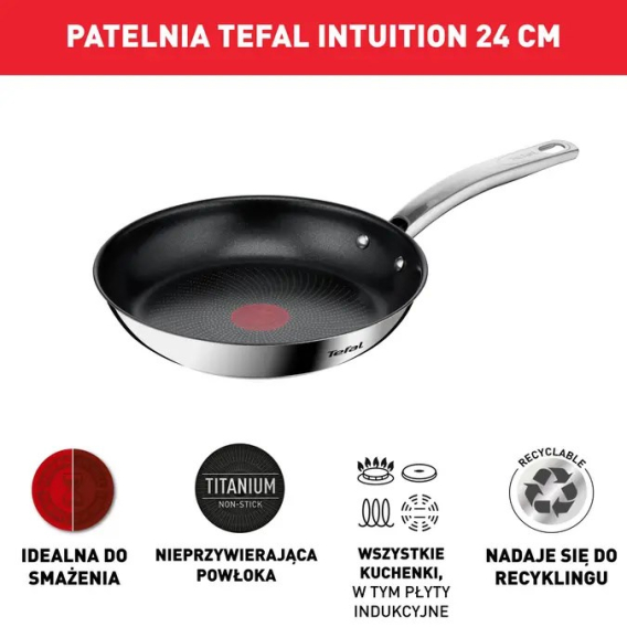 Obrázok pre Tefal Intuition B8170444 Víceúčelová pánev Kulatá