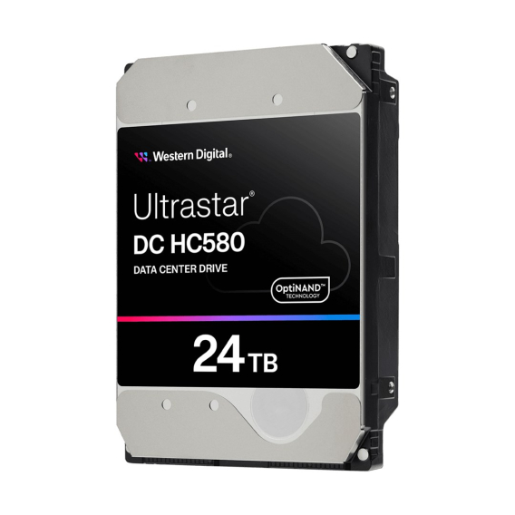 Obrázok pre Western Digital Ultrastar DC HC580 vnitřní pevný disk 24 TB 7200 ot/min 512 MB 3.5" SAS