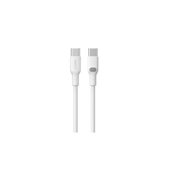 Obrázok pre Havit CB6280 - Kabel USB typu C na USB typu C, 1 m (bílý)