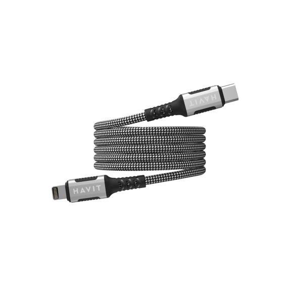 Obrázok pre Havit CB6298 - Magnetický kabel USB typu C-Lightning, 1 m (černý)