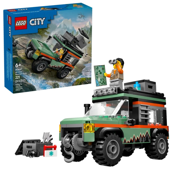 Obrázok pre LEGO CITY 60447 Horský terénní vůz 4x4