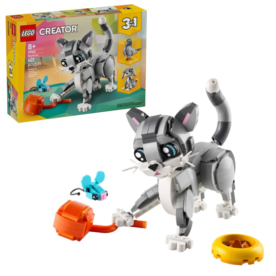 Obrázok pre LEGO CREATOR 3 V 1 31163 Hravá kočka