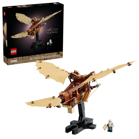 Obrázok pre LEGO ICONS 10363 Létající stroj Leonarda da Vinciho