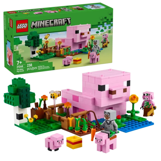 Obrázok pre LEGO MINECRAFT 21268 Dům pro malá prasátka