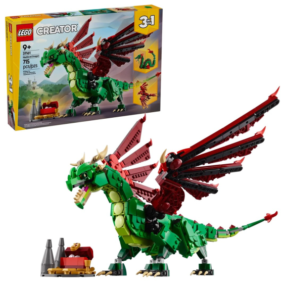 Obrázok pre LEGO CREATOR 3 V 1 31161 Středověký drak