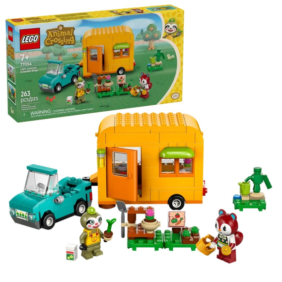 Obrázok pre LEGO ANIMAL CROSSING 77054 Leif a jeho pohřební vůz a zahradnictví