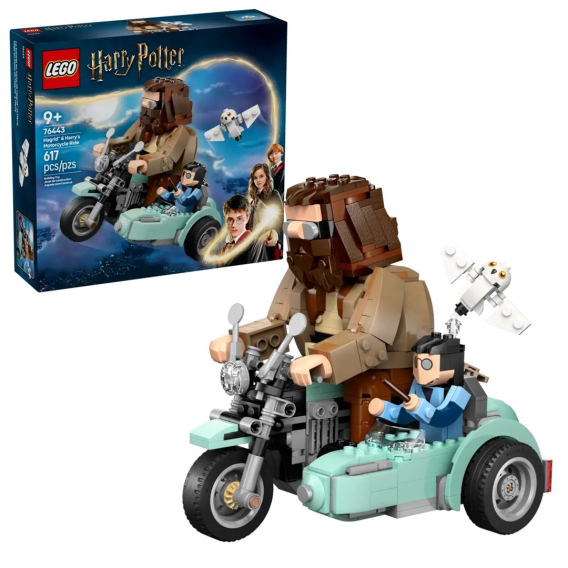 Obrázok pre LEGO HARRY POTTER 76443 Hagridova a Harryho jízda na motorce