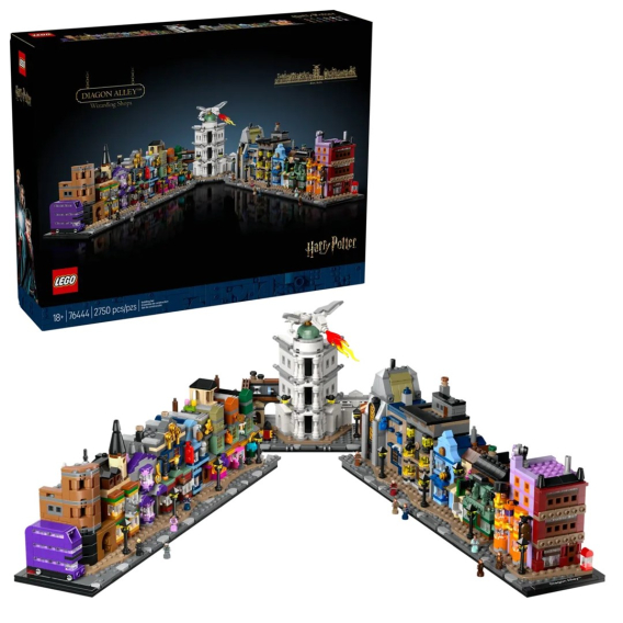 Obrázok pre LEGO HARRY POTTER 76444 Obchody v čarodějnické uličce Diagon Alley