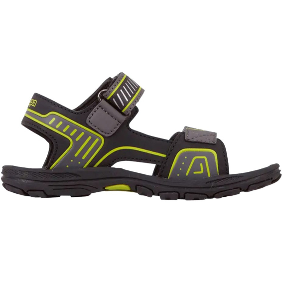 Obrázok pre Kappa Paxos Kids' Sandals Black-Lime 260864K 1133 26