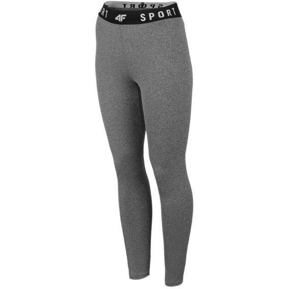 Obrázok pre Women's functional leggings 4F medium gray melange H4Z22 SPDF351 24M M