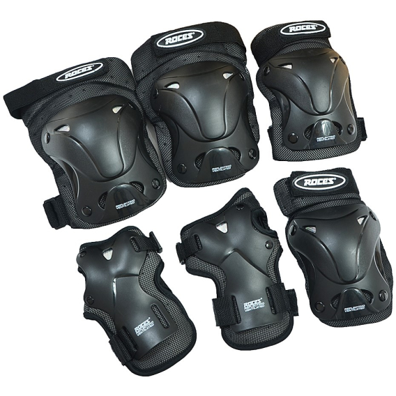 Obrázok pre Roces Adult Standard Inline Skate Pads Black 301332 L