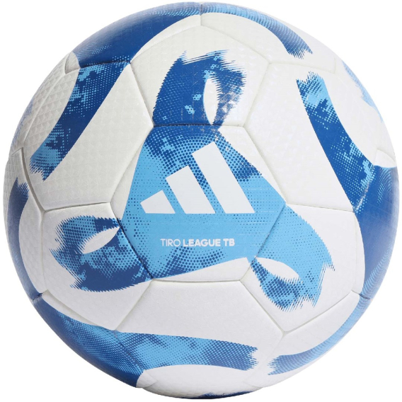 Obrázok pre adidas Tiro League Thermally Bonded Football White & Blue HT2429 5