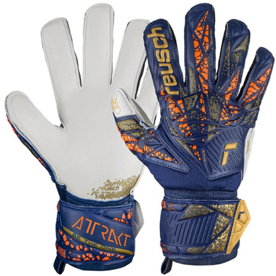 Obrázok pre Reusch Attrakt Grip goalkeeper gloves blue 5470815 4410 11