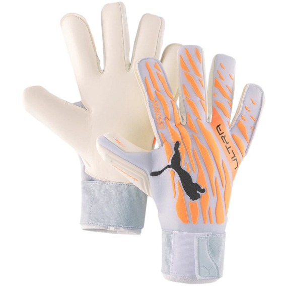 Obrázok pre Puma Ultra Grip 1 Hybrid Pro Goalkeeper Gloves Grey-Orange 41786 05 9,5