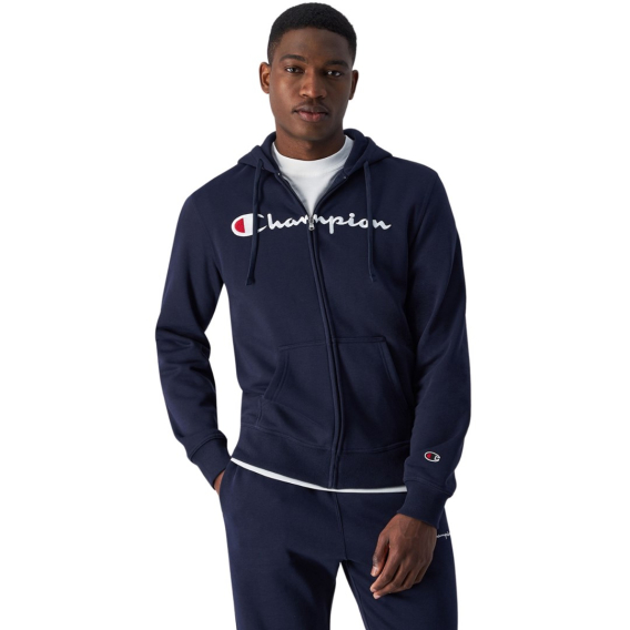 Obrázok pre Men's Champion Full Zip Hoodie navy blue 220255 BS501 L