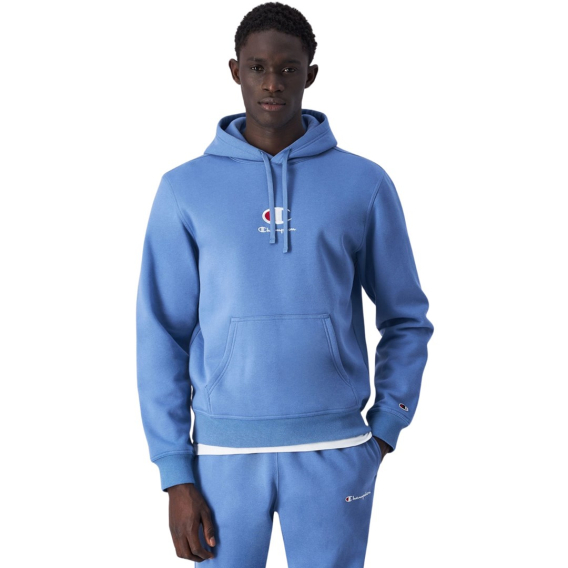 Obrázok pre Men's Champion Hooded Sweatshirt Blue 220268 BS099 M