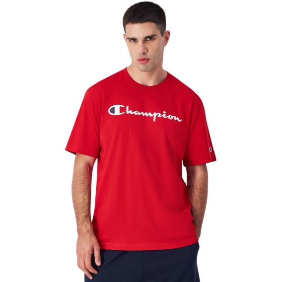 Obrázok pre Men's T-Shirt Champion SS Tee Red 220256 RS054 L