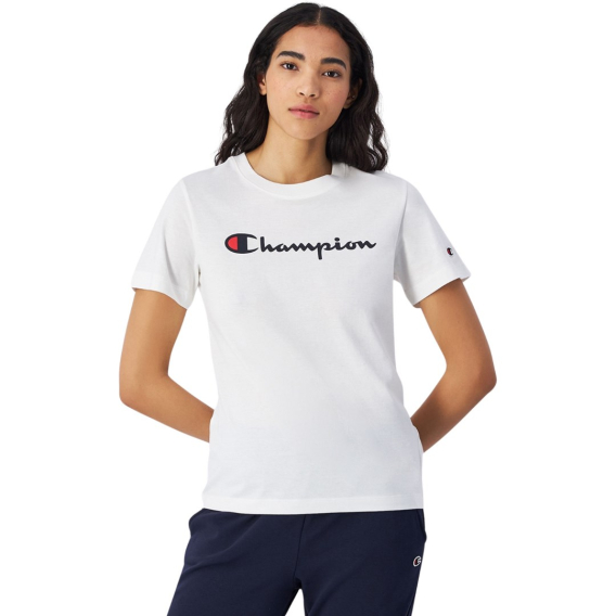 Obrázok pre Champion SS Tee Women's T-Shirt White 117534 WW001 S