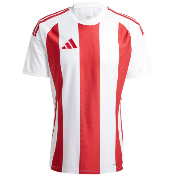 Obrázok pre adidas Striped 24 Jersey Men's T-Shirt White & Red IW2142 XS