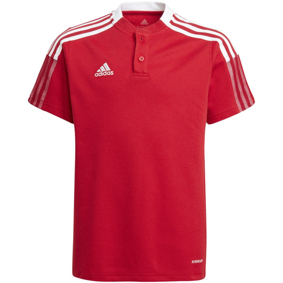 Obrázok pre adidas Tiro 21 Polo Red Jersey GM7346 128cm