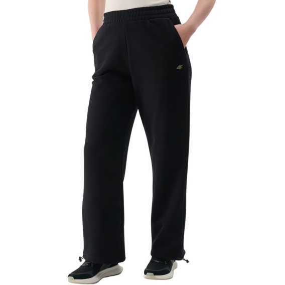 Obrázok pre Women's trousers 4F deep black 4FWAW24TTROF0839 20S L