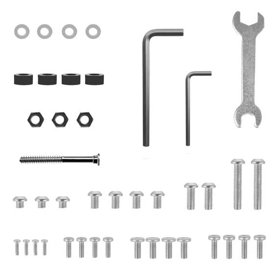 Obrázok pre Profesionální stojanový vozík Maclean, mobilní počítačové pracoviště na kolečkách, max. 17"-32", max. 20 kg, MC-793