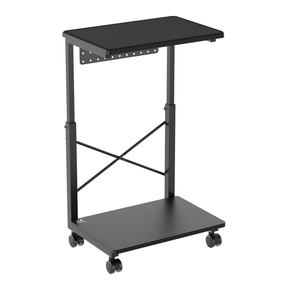 Obrázok pre CPU Trolley Stand with NanoRS Shelf, 80kg max, Adjustable Height 550~850mm, RS430