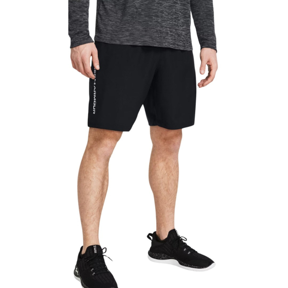 Obrázok pre Under Aromur Tech Woven Wordmark Men's Shorts Black 1383356 001 M