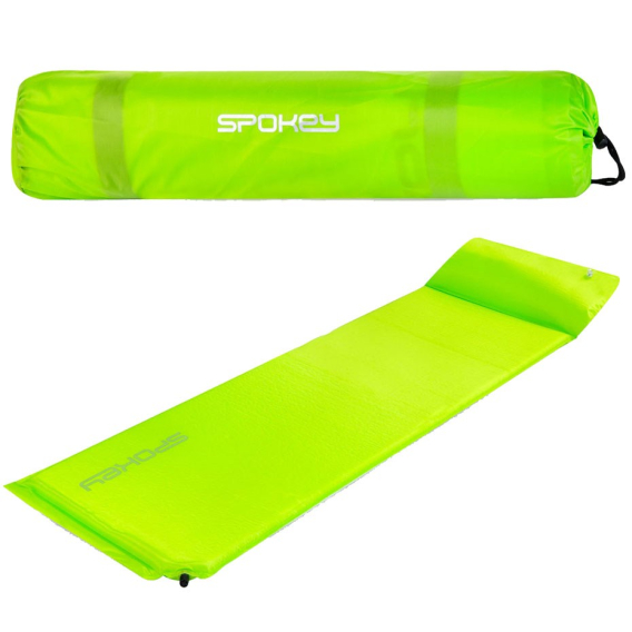 Obrázok pre Self-inflating mat with pillow Spokey Savory Pillow green 927851