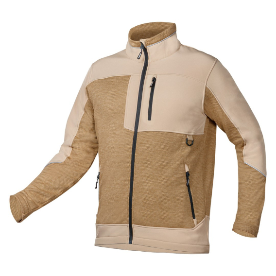 Obrázok pre Softshell sweatshirt OUTDOOR, beige, size XXL