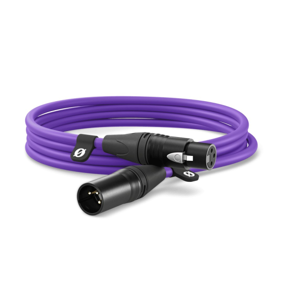 Obrázok pre RØDE XLR3M-PU audio kabel 3 m XLR Purpurová