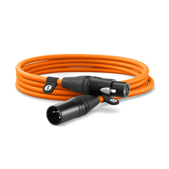 Obrázok pre RØDE XLR3M-O audio kabel 3 m XLR Oranžová