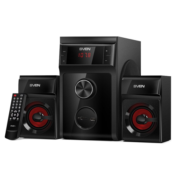 Obrázok pre SVEN MS-302 40W USB, RADIO FM, SPEAKERS 2.1