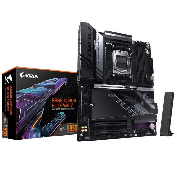 Obrázok pre GIGABYTE B850 AORUS ELITE WIFI7 AMD B850 Zásuvka AM5 ATX