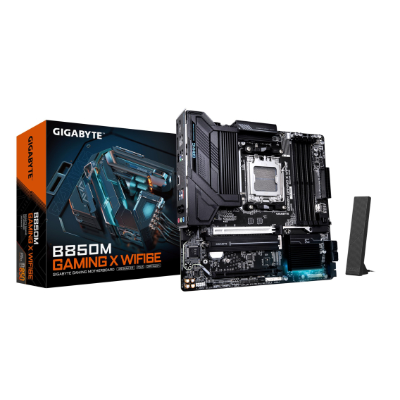 Obrázok pre GIGABYTE B850M GAMING X WIFI6E AMD B850 Zásuvka AM5 Micro ATX